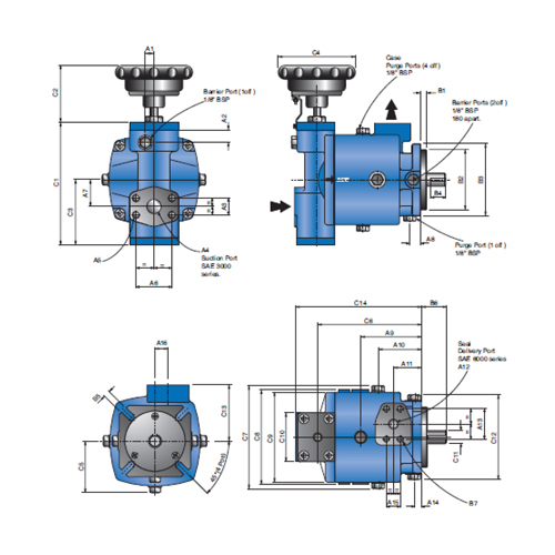 Bom định lượng Rotary Power